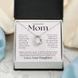 My Beautiful Mom, In My Heart Forever Love Necklace