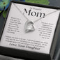 My Beautiful Mom, In My Heart Forever Love Necklace