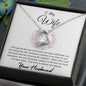 To My Wife, Amazing Life Forever Love Necklace