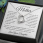 To My Amazing Mother Forever Love Necklace