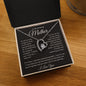 To My Amazing Mother, I Love You Forever Love Necklace