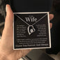 To My Wife Heart Is Full Forever Love Necklace