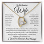 To My Amazing Wife Forever Love Necklace