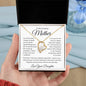 To My Amazing Mother Forever Love Necklace