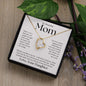 My Beautiful Mom, In My Heart Forever Love Necklace