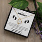 To My Mommy, Baby Bump, Forever Love Necklace