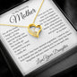 To My Amazing Mother Forever Love Necklace