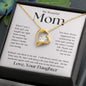 My Beautiful Mom, In My Heart Forever Love Necklace