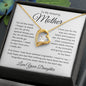 To My Amazing Mother Forever Love Necklace