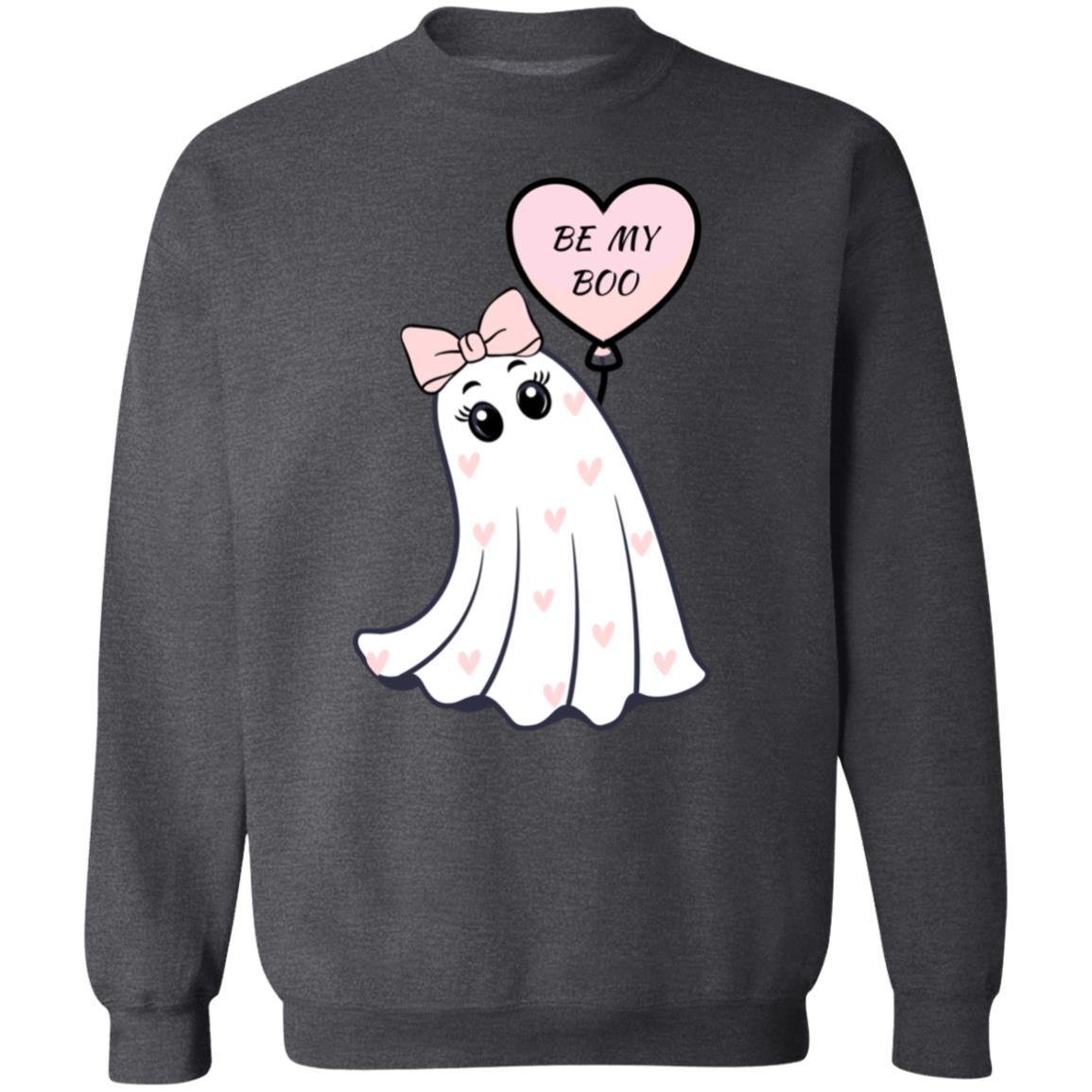 BE MY BOO G180 Crewneck Pullover Sweatshirt