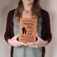 I Am Not A Normal Girl 3 Dad Angel Leather Journal