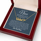 To My Beautiful Niece Personalized Heart Name Necklace