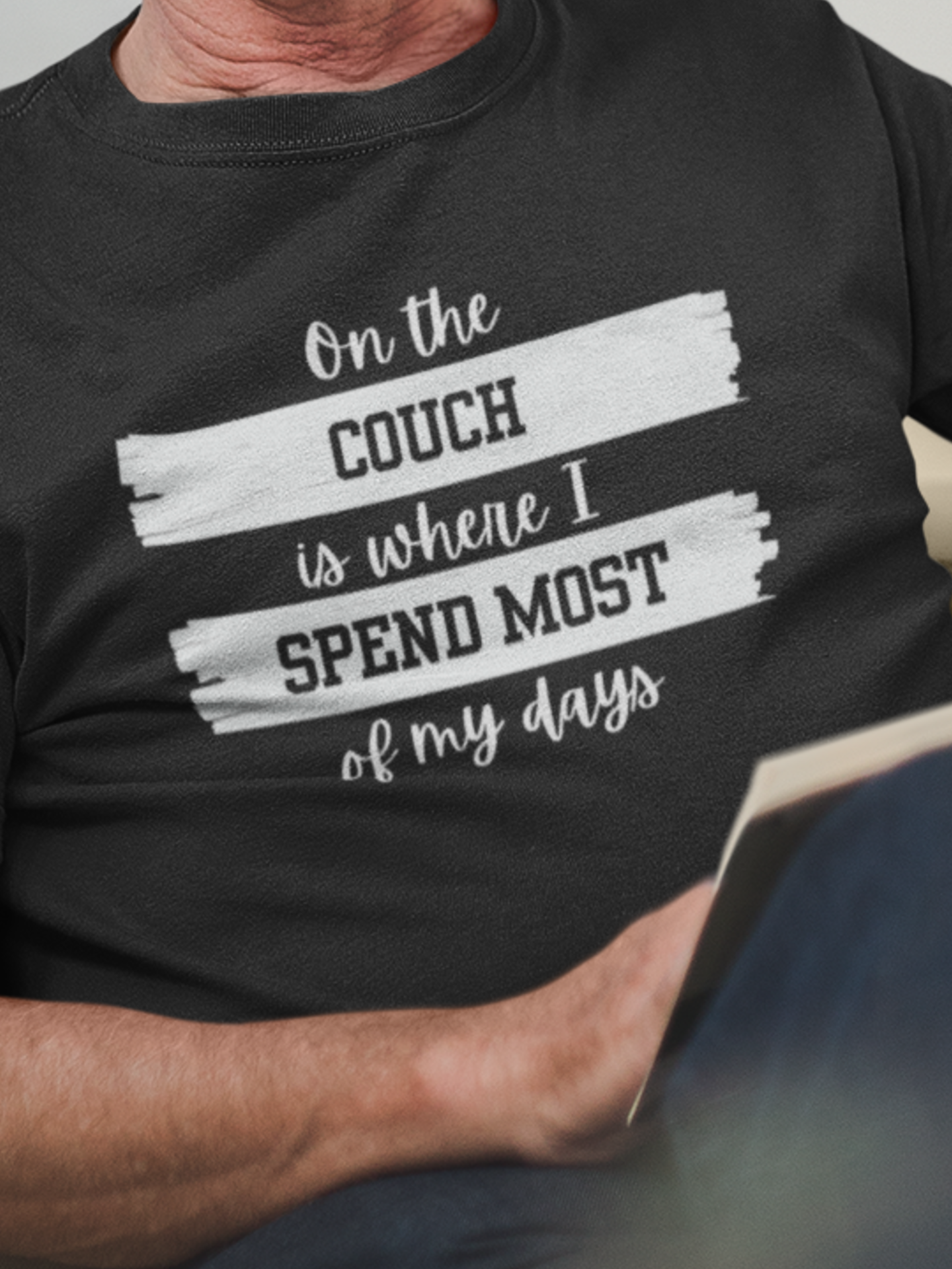 Customized Where I Spend Most Of My DaysG500 5.3 oz. T-Shirt