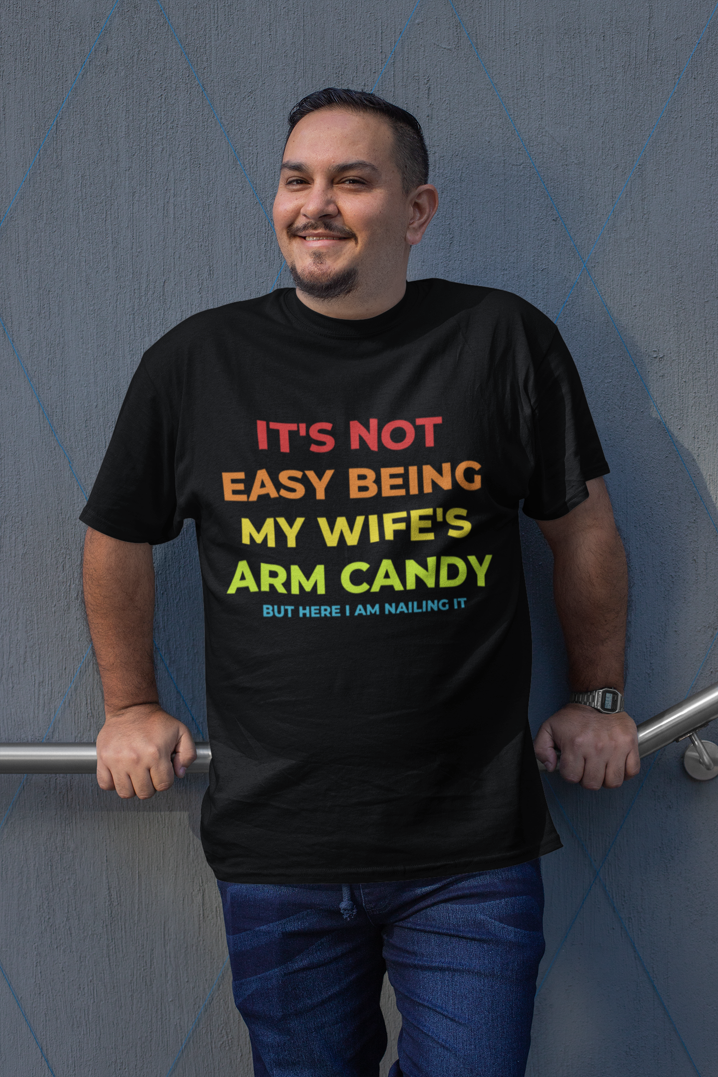 ARM CANDY FATHER'S DAY T SHIRT