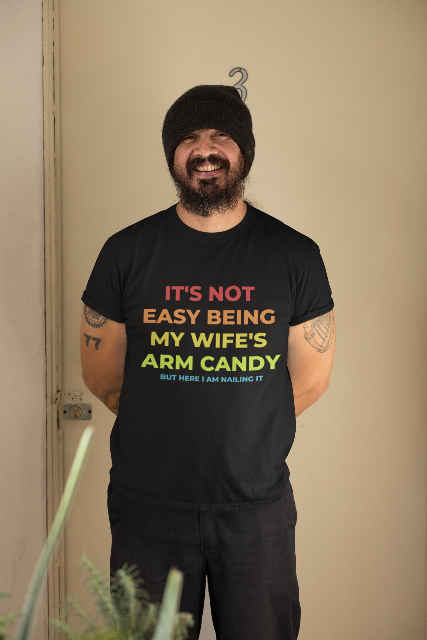 ARM CANDY FATHER'S DAY T SHIRT