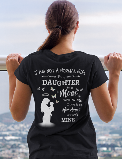 I Am Not A Normal Girl 5 Mom Angel G500 5.3 oz. T-Shirt