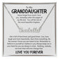 To My Granddaughter Personalized Name Necklace