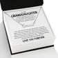 To My Granddaughter Personalized Name Necklace