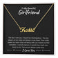 My Beautiful Girlfriend Personalized Name Necklace