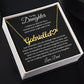 To My Daughter Love Dad Heart Name Necklace