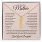My Amazing Mother Personalized Vertical Name Necklace
