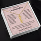 My Beautiful Granddaughter Personalized Vertical Name Necklace