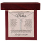My Amazing Mother Personalized Vertical Name Necklace