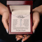 My Amazing Mother Personalized Vertical Name Necklace