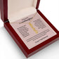 My Beautiful Granddaughter Personalized Vertical Name Necklace